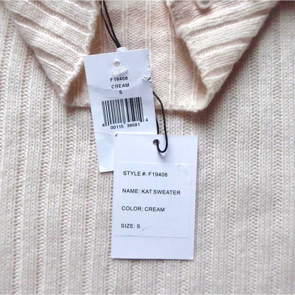 NWT Generation Love Wool & Cashmere Turtleneck Sweater - Picture 3 of 4